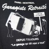 L'ART & JJJJound T-SHIRT BLACK