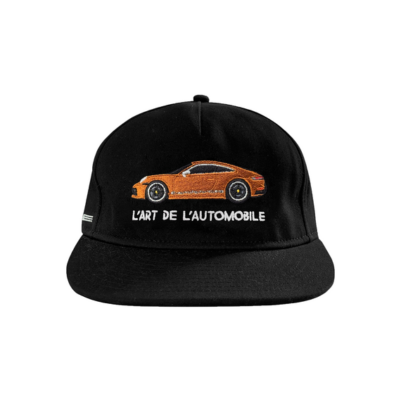 く日はお得♪ L'ART CAP - BROWN 992 CARRERA - KAR / L'ART DE L'AUTOMOBILE 帽子