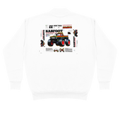 KARFOOT GRAPHIC CREWNECK WHITE - TAMIYA EDITION
