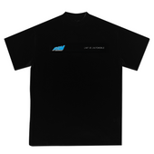 L'ART & DSM 20TH CLASSIC GARAGE LOGO T-SHIRT - BLACK