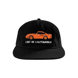L’art De L’Automobile キャップ　KAR KAR L'Art De L'Automobile: Men's L'Art Cap White 308 (Black