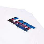 L'ART 959 BLUE MANUFAKTUR T-SHIRT WHITE