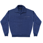 CLASSIC BROKEN NAVY BLUE COMFY GARAGE POLO SWEATSHIRT