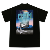 DRIVE IN THEATER GRAPHIC T-SHIRT BLACK- DSMLA LIMITED EDITION