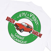 CLASSIC GARAGE GRAPHIC T-SHIRT - JON & VINNY'S LIMITED EDITION