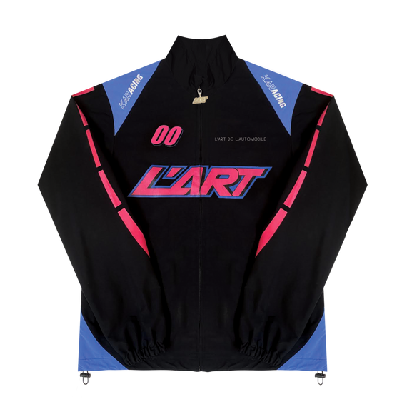 美品　L'ART SPORT PLUS BLACK JACKET L'ART SPORT PLUS BLACK JACKET - KAR / L'ART DE L'AUTOMOBILE
