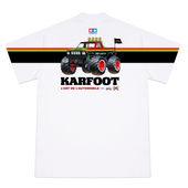 KARFOOT GRAPHIC TEE WHITE - TAMIYA EDITION
