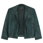 968 GREEN LEATHER JACKET