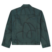 968 GREEN LEATHER JACKET