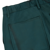 968 GREEN LEATHER PANTS