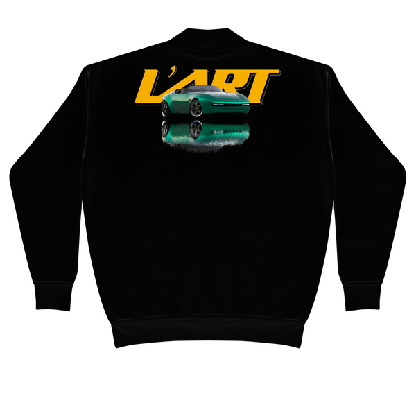 968 L'ART HOOD LOGO CREWNECK - KAR / L'ART DE L'AUTOMOBILE