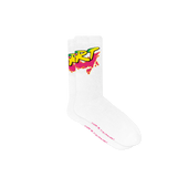 LART SPLASH SOCKS - WHITE