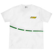 L'ART SPORT PLUS WHITE MESH T-SHIRT