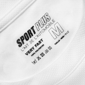 L'ART SPORT PLUS WHITE MESH T-SHIRT